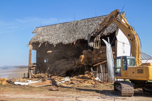 Barn Demolition in Murrells Inlet