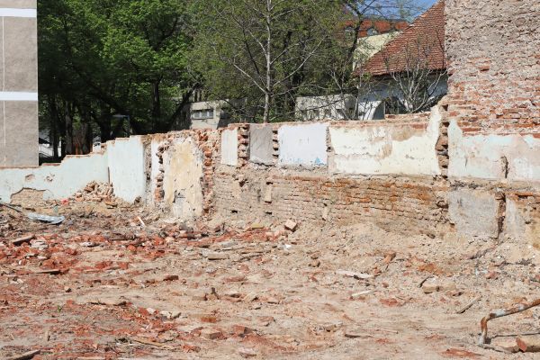 Brick Wall Demolition in Murrells Inlet