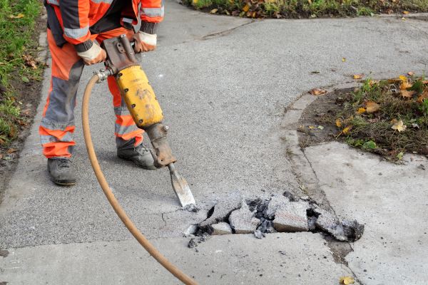 Concrete Sidewalk Removal in Murrells Inlet