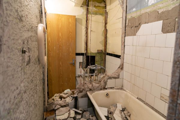 Shower Tile Demolition in Murrells Inlet