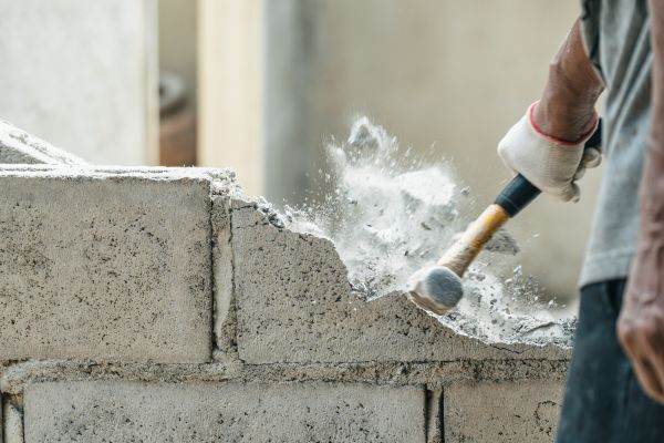 Block Wall Demolition in Murrells Inlet