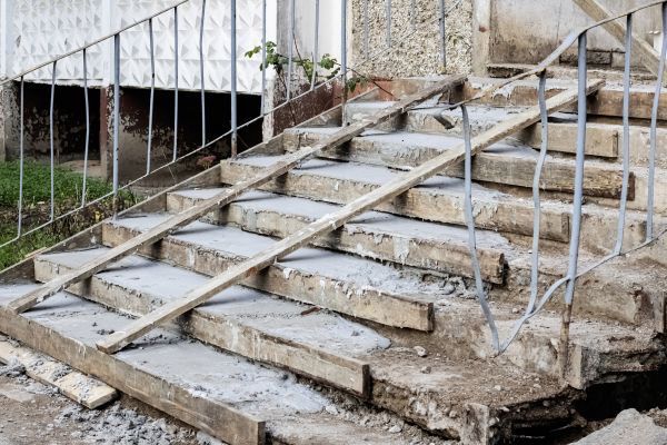 Staircase Demolition in Murrells Inlet